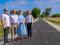 Nowa nawierzchnia na drodze Unia – Młodziejewice
