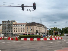 Zmiany w ruchu samochodów, autobusów i pieszych na węźle Hucisko w Gdańsku