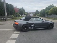 Kolizja w Chojnicach. 21-latka zderzyła się ze Skodą na skrzyżowaniu równorzędnym