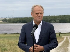 Konin czy Bełchatów? Premier Donald Tusk w Kleczewie o drugiej elektrowni jądrowej