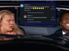 Vinícius śpiewa Haalandowi podczas „randki” w samochodzie. Ta przeróbka podbija internet