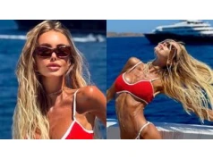 Julia Dybowska prezentuje ultraszczupłe ciało w bikini, a internauci są zaniepokojeni jej wyglądem: "POTRZEBUJESZ POMOCY" (FOTO)