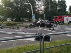 Pijany kierowca spowodował wypadek. Pasażerka trafiła do szpitala