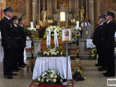 Ostatnie pożegnanie śp. ks. proboszcza Marka Wcisło w Krzanowicach