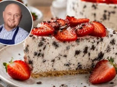 Lody Straciatella w formie ciasta. Bez pieczenia, w 15 minut – przepis Małeckiego