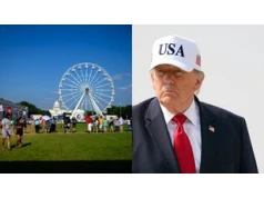 Wielki festyn Donalda Trumpa to kolosalna KLAPA? Zdjęcia miały znikać z sieci. "To jego kaprys"