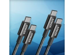 Zestaw dwóch kabli Anker USB-C 60W 1m w nylonowym oplocie za 21,99 zł w Amazon PL