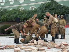 Pole bitwy przed szczecińskim magistratem