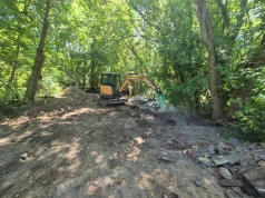 Żernicki Park Sportu i Rekreacji nabiera kształtów. Powstanie tu ogród deszczowy i plaża