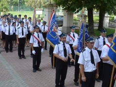 Strażacka pielgrzymka do Różanegostoku