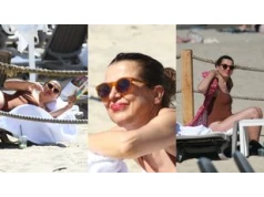 55-letnia Katarzyna Herman SMAŻY SIĘ na sopockiej plaży (ZDJĘCIA)