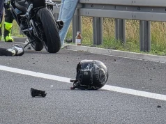 Tragedia na drodze S3 koło Jawora. Nie żyje motocyklista