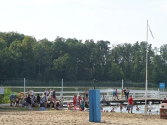 PILNE | Trwa akcja ratunkowa na Jeziorze Zbąszyńskim. Do wody wpadło kilka osób