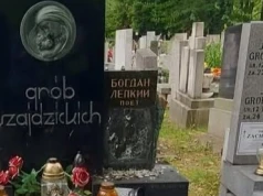 Dewastacja grobu Bohdana Łepkiego w Krakowie. Ukraina mówi o prowokacji