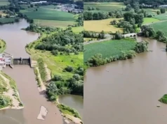 Dramat na rzece Bóbr. To nagranie dziennikarza TV Republika pokazuje skalę katastrofy