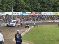 Żużel. Fatalny wypadek w Grudziądzu! Wyjechał w karetce, duża strata GKM-u!