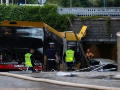 Warszawa: trzy osoby poszkodowane w wypadku z udziałem autobusu