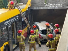 Pasażerka autobusu: Myślałam, że zginiemy. Krzyczeliśmy do kierowcy, on nie reagował i jechał dalej
