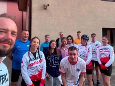 Rowerzyści z Siedlec dotarli do Stalowej Woli. Przed nimi ostatni etap w Polsce