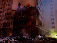 Rosyjski atak na Ukrainę uwięził ludzi pod gruzami. Polska poderwała myśliwce