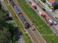 Policja szuka świadków wypadku na przejeździe kolejowym przy ul. Głównej w Częstochowie