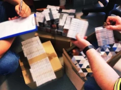 Akcja policji w gminie Wysokie Mazowieckie. Zabezpieczono nielegalne papierosy