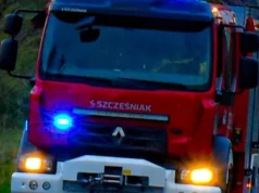 Nocny pożar w Katowicach. Mieszkańcy usłyszeli głośny huk