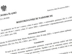 Plan Ogólny Mysłowic unieważniony przez wojewodę sląskiego