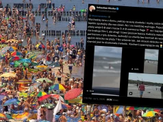 Pokazał, co nad ranem działo się na plaży. "Opamiętajcie się"