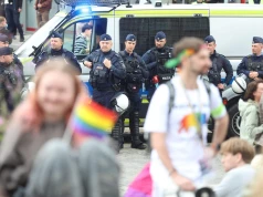 Drag queens posunęły się za daleko? Policja interweniowała po Marszu Równości