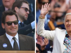 Federer, Navratilova i inni! Plejada gwiazd na Wimbledonie (ZDJĘCIA)