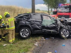 Zderzenie Hyundaia i dwóch Audi. Sześć osób rannych