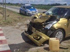 Chwila nieuwagi zakończyła się kolizją