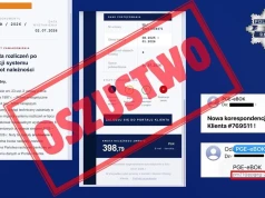 Uwaga na fałszywe e-maile. Oszuści obiecują zwrot pieniędzy i podszywają się pod dostawcę prądu