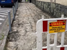 Rozpoczyna się remont chodników i miejsc parkingowych na ul. Poniatowskiego w centrum Katowic