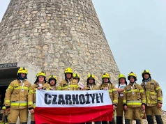Strażacy z regionu m.in. z gminy Czarnożyły wzięli udział w akcji „Strażak na szlaku”. Promowali idee dzielenia się szpikiem kostnym (zdjęcia)