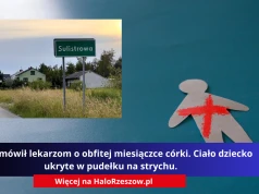Ojciec mówił lekarzom o obfitej miesiączce córki. Ciało dziecka ukryte w pudełku na strychu.