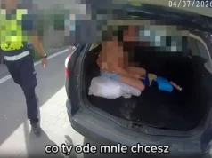 42-latka bez uprawnień z promilami kierowała autem. Przed policjantami schowała się w bagażniku