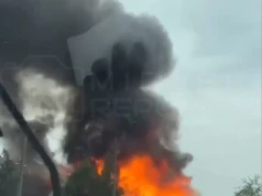 Duży pożar budynku pod Warszawą! Trwa akcja gaśnicza