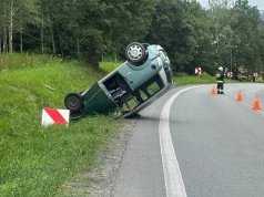 Seria dachowań na Podkarpaciu. Trzy poważne wypadki, są ranni