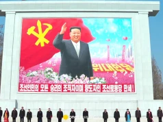 Kult Kim Dzong Una w Korei Północnej rośnie. Wielkie mozaiki na ulicach miast