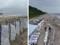 Krynica Morska szykuje się na uderzenie wiatru. "Jest lęk"