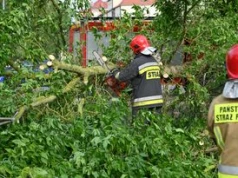 Potężna burza nad Małopolską. Wiele interwencji straży