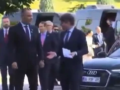 Nawrocki na szczycie NATO. Nagle zauważył Kosiniaka i Sikorskiego