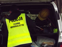 Policja bada sprawę swastyki w barwach Ukrainy