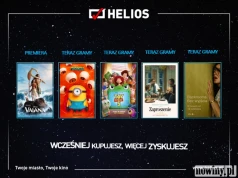 Lipcowy repertuar kin Helios