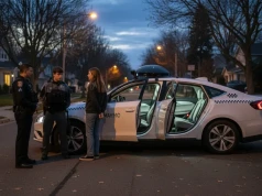 Wynajęli robotaksówkę, by strzelać do ludzi. Samochód sam wezwał policję