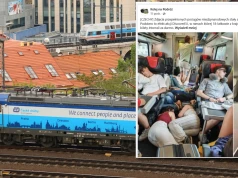 Chaos w czeskich pociągach. Pasażerowie leżeli w przejściach