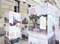 Wystawa o upamiętnieniach zbrodni wołyńskiej w nieistniejących wsiach