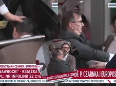 Daniel Obajtek na główkę szturmował obiekt Orlenu, ale utknął na wejściu
